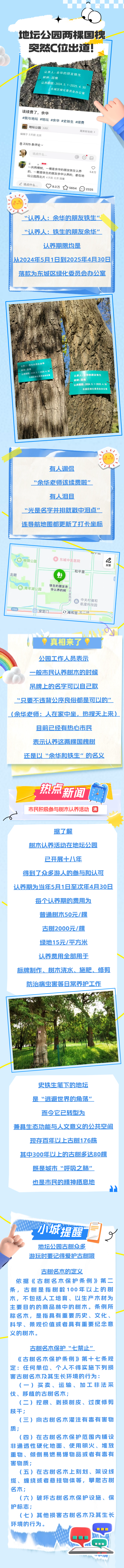 长宏策略 余华地坛公园的树该续费了？官方：认养树木可以自己取名