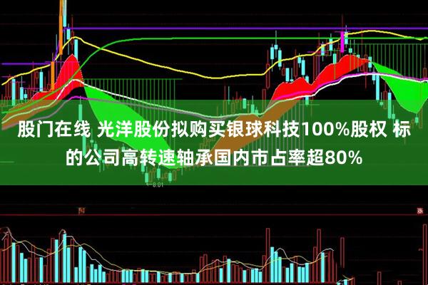股门在线 光洋股份拟购买银球科技100%股权 标的公司高转速轴承国内市占率超80%